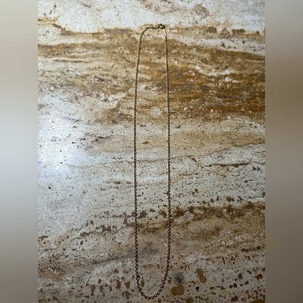 Tiffany & Co 18K Gold Chain